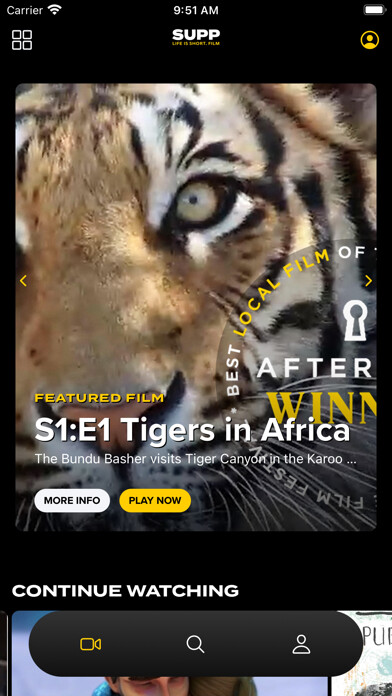 Emulate iPhone app SUPP Film using MyAndroid