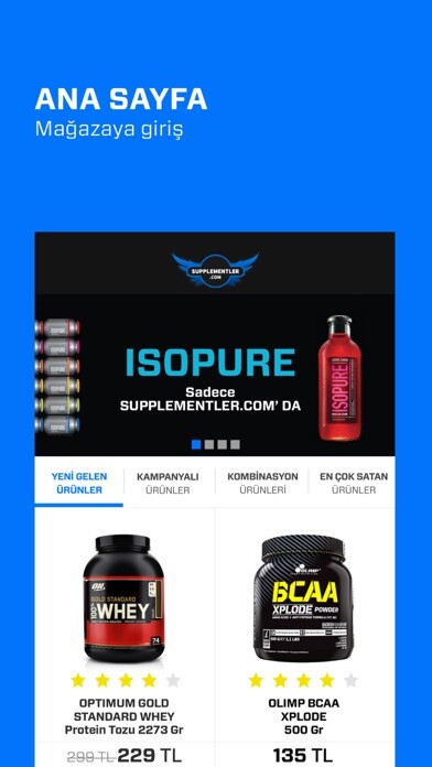 Emulate iPhone app Supplementler.com using MyAndroid