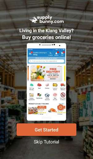 Run android online APK Supplybunny for Wholesale Groceries from MyAndroid or emulate Supplybunny for Wholesale Groceries using MyAndroid