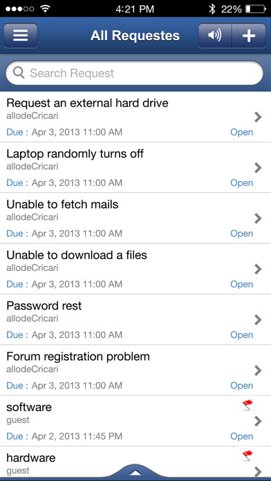 Emulate iPhone app SupportCenter Plus using MyAndroid