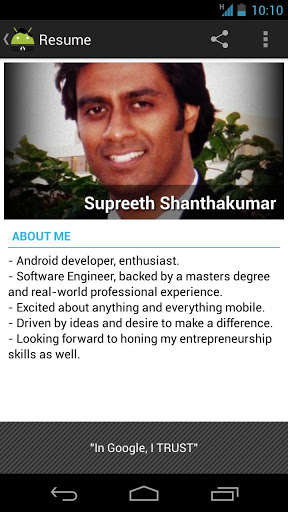 Emulate Android APK Supreeth Resume Emulate Android APK Supreeth Resume