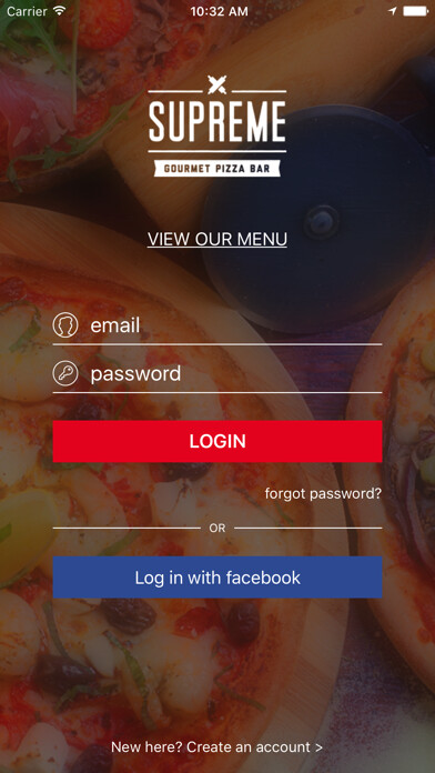Emulate iPhone app Supreme Pizza using MyAndroid Emulate iPhone app Supreme Pizza using MyAndroid
