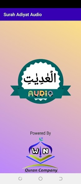 Run android online APK Surah Adiyat Audio from MyAndroid or emulate Surah Adiyat Audio using MyAndroid Run android online APK Surah Adiyat Audio from MyAndroid or emulate Surah Adiyat Audio using MyAndroid