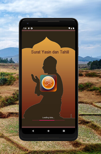 Emulate iPhone app Surat Yasin dan Tahlil using MyAndroid