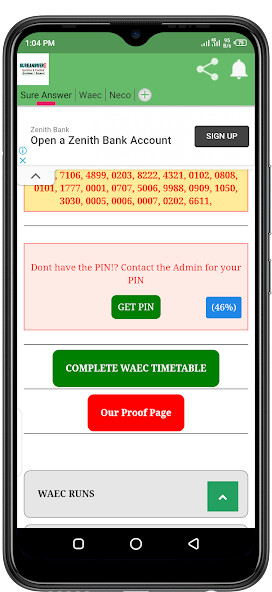 Run android online APK Sure Answer- Waec, Neco, Jamb, from MyAndroid or emulate Sure Answer- Waec, Neco, Jamb, using MyAndroid Run android online APK Sure Answer- Waec, Neco, Jamb, from MyAndroid or emulate Sure Answer- Waec, Neco, Jamb, using MyAndroid