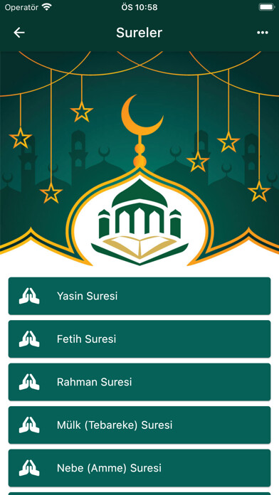Emulate iPhone app Sureler (Yasin,Tebareke,Amme) using MyAndroid Emulate iPhone app Sureler (Yasin,Tebareke,Amme) using MyAndroid