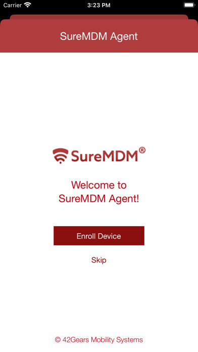 Emulate iPhone app SureMDM Agent using MyAndroid Emulate iPhone app SureMDM Agent using MyAndroid