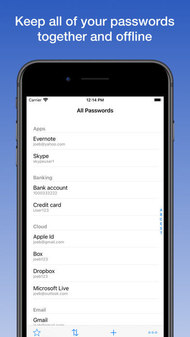 Emulate iPhone app Surepass Password Manager using MyAndroid Emulate iPhone app Surepass Password Manager using MyAndroid