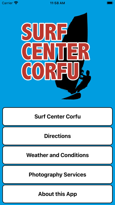 Emulate iPhone app Surf Center Corfu using MyAndroid Emulate iPhone app Surf Center Corfu using MyAndroid