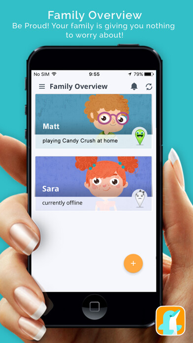 Emulate iPhone app Surfie-Parent using MyAndroid