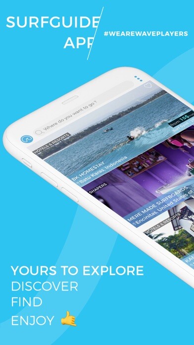Emulate iPhone app SurfingWays - Surf Guide using MyAndroid