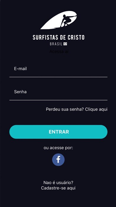 Emulate iPhone app Surfistas de Cristo using MyAndroid