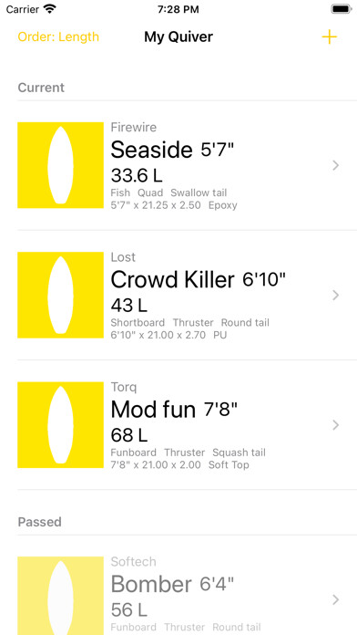Emulate iPhone app Surf Quiver using MyAndroid Emulate iPhone app Surf Quiver using MyAndroid