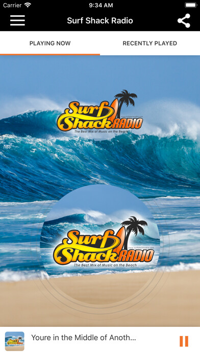 Emulate iPhone app Surf Shack Radio using MyAndroid Emulate iPhone app Surf Shack Radio using MyAndroid