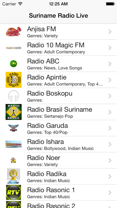 Emulate iPhone app Suriname Radio Live Player (Paramaribo / Dutch) using MyAndroid Emulate iPhone app Suriname Radio Live Player (Paramaribo / Dutch) using MyAndroid