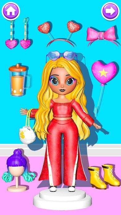 Emulate iPhone app Surprise Dolls Unboxing Games using MyAndroid