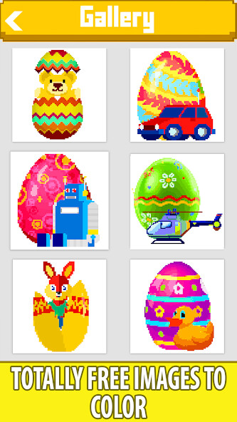 Run android online APK Surprise Eggs Color by Number from MyAndroid or emulate Surprise Eggs Color by Number using MyAndroid