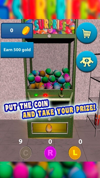 Emulate iPhone app Surprise Egg Simulator for Kids using MyAndroid