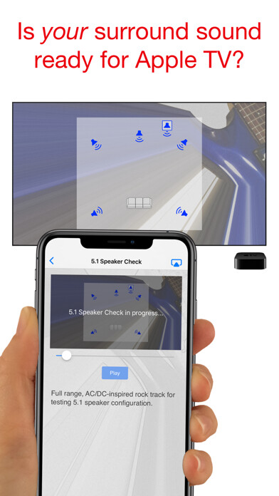 Emulate iPhone app Surround Speaker Check using MyAndroid Emulate iPhone app Surround Speaker Check using MyAndroid