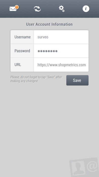 Emulate iPhone app Surveo using MyAndroid