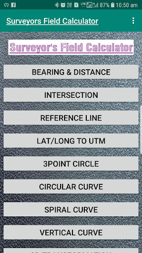 Run android online APK Survey Calculator - Land Surveying App from MyAndroid or emulate Survey Calculator - Land Surveying App using MyAndroid