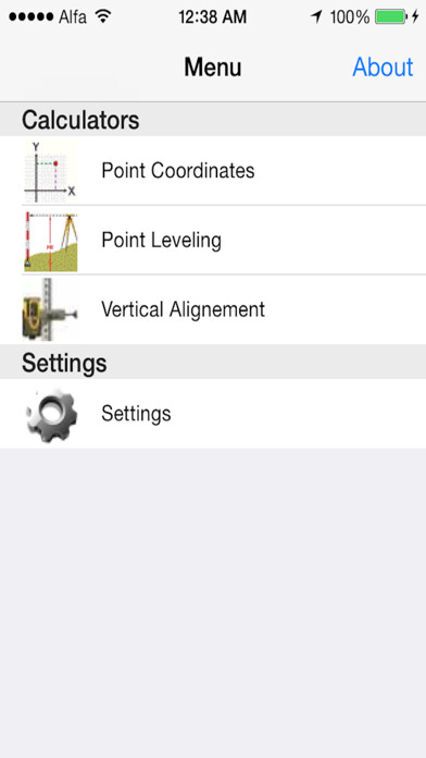 Emulate iPhone app Surveying Calculator using MyAndroid Emulate iPhone app Surveying Calculator using MyAndroid