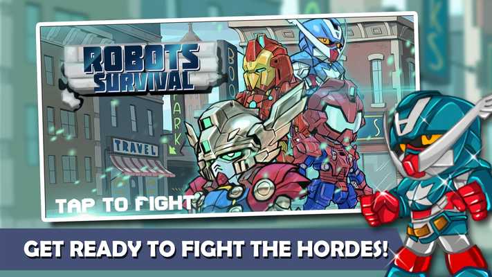 Emulate Android APK Survival Robot Fighting Games