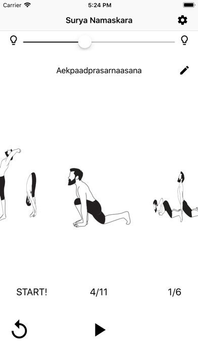 Emulate iPhone app Surya Namaskara App using MyAndroid Emulate iPhone app Surya Namaskara App using MyAndroid
