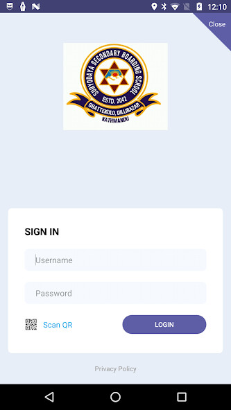 Run android online APK Suryodaya Secondary Boarding School from MyAndroid or emulate Suryodaya Secondary Boarding School using MyAndroid