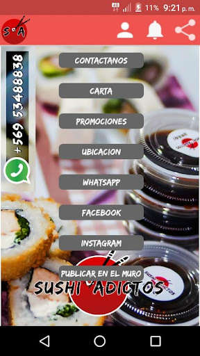 Run android online APK Sushiadictos Limache from MyAndroid or emulate Sushiadictos Limache using MyAndroid Run android online APK Sushiadictos Limache from MyAndroid or emulate Sushiadictos Limache using MyAndroid