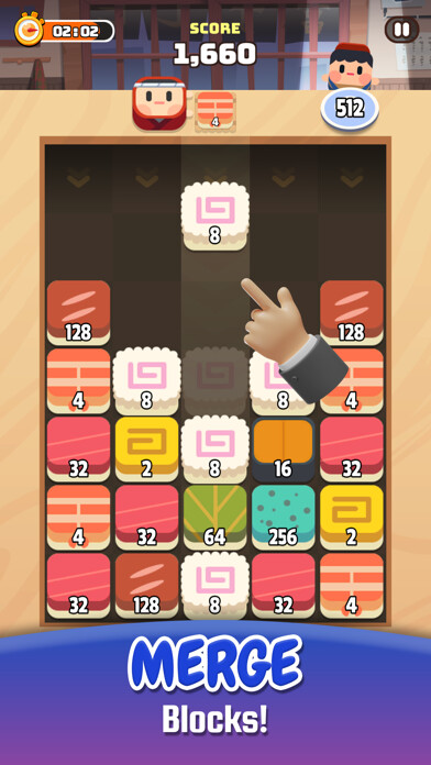 Emulate iPhone app Sushi Drop Tournament using MyAndroid Emulate iPhone app Sushi Drop Tournament using MyAndroid