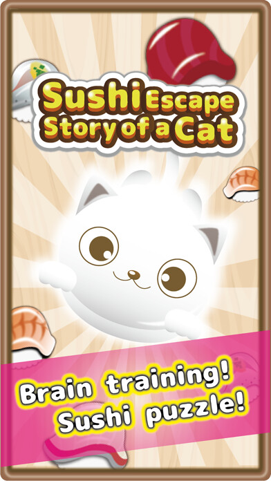 Emulate iPhone app Sushi Escape Story of a Cat -Brain puzzle- using MyAndroid