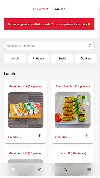 Run android online APK Sushi Fuji from MyAndroid or emulate Sushi Fuji using MyAndroid