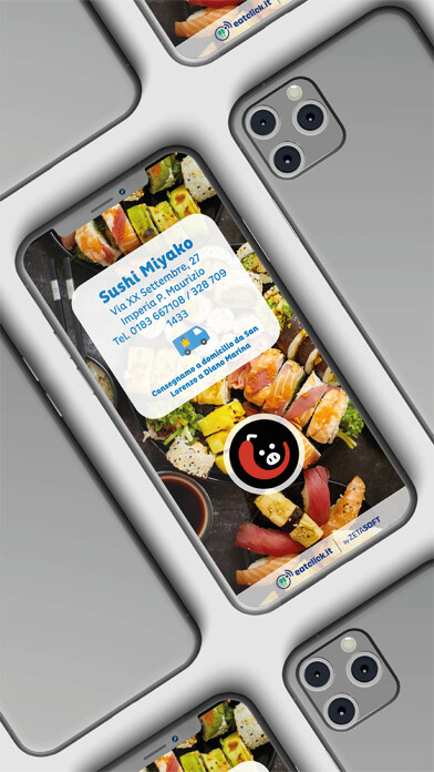 Emulate iPhone app Sushi Miyako using MyAndroid