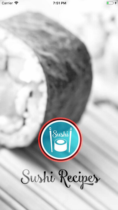 Emulate iPhone app Sushi Recipes Japanese Cuisine using MyAndroid