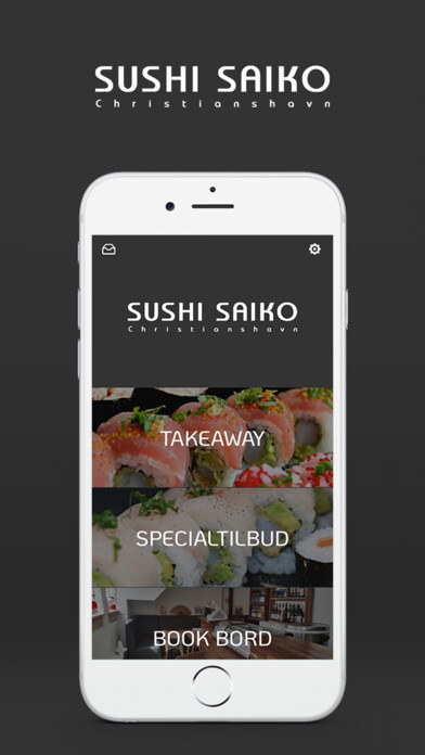 Emulate iPhone app Sushi Saiko Christianshavn using MyAndroid