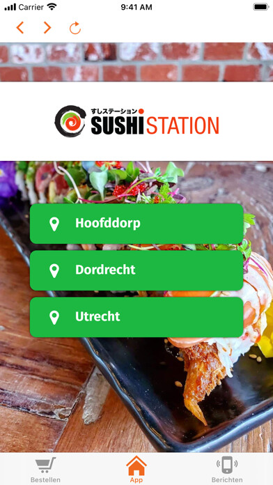 Emulate iPhone app Sushi Station using MyAndroid Emulate iPhone app Sushi Station using MyAndroid