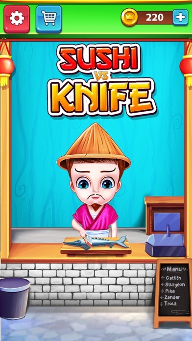 Emulate iPhone app Sushi vs Knife - Just Chop It using MyAndroid Emulate iPhone app Sushi vs Knife - Just Chop It using MyAndroid