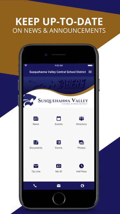 Emulate iPhone app Susquehanna Valley CSD using MyAndroid