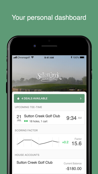 Emulate iPhone app Sutton Creek Golf Club using MyAndroid Emulate iPhone app Sutton Creek Golf Club using MyAndroid