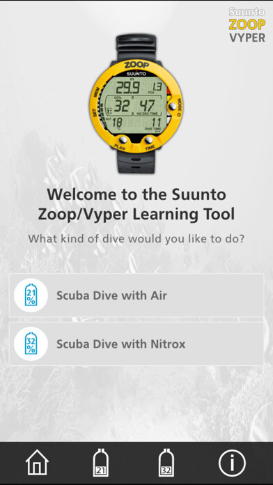 Emulate iPhone app Suunto Zoop-Vyper using MyAndroid