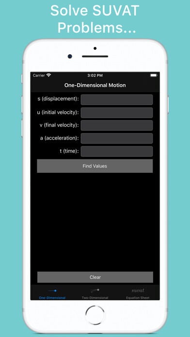 Emulate iPhone app SUVAT Solver using MyAndroid Emulate iPhone app SUVAT Solver using MyAndroid