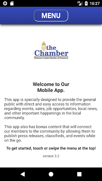 Run android online APK Suwannee Chamber Mobile App from MyAndroid or emulate Suwannee Chamber Mobile App using MyAndroid