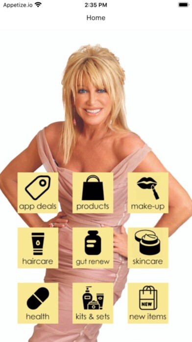 Emulate iPhone app Suzanne Somers App using MyAndroid Emulate iPhone app Suzanne Somers App using MyAndroid