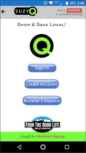 Emulate iPhone app SuzyQ -Shop & Save Local using MyAndroid Emulate iPhone app SuzyQ -Shop & Save Local using MyAndroid