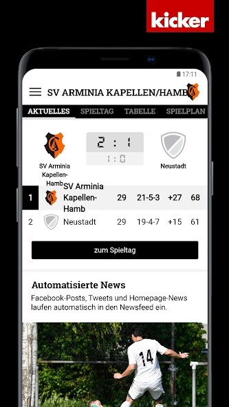 Run android online APK SV Arminia Kapellen-Hamb from MyAndroid or emulate SV Arminia Kapellen-Hamb using MyAndroid