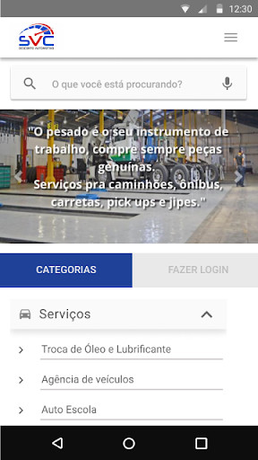 Run android online APK SVC Desconto Automotivo from MyAndroid or emulate SVC Desconto Automotivo using MyAndroid