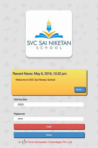 Run android online APK SVC Sai Niketan School from MyAndroid or emulate SVC Sai Niketan School using MyAndroid