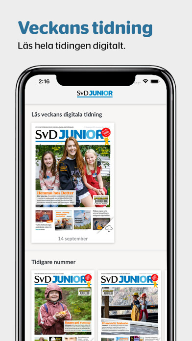 Emulate iPhone app SvD Junior using MyAndroid Emulate iPhone app SvD Junior using MyAndroid