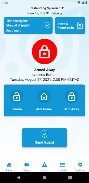 Run android online APK Svenska Alarm from MyAndroid or emulate Svenska Alarm using MyAndroid